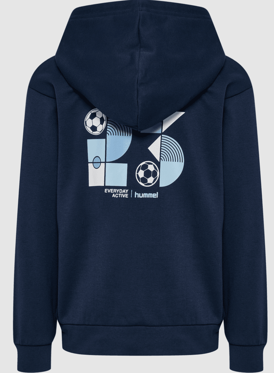 Hummel Genser graphic hoodie dress blues