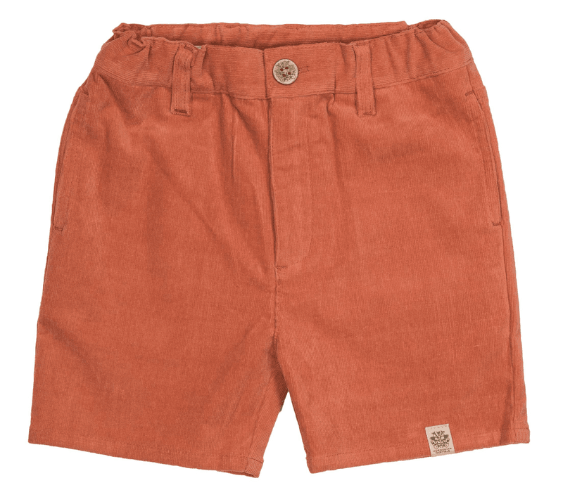 Memini kortbukse Henry cord brick red