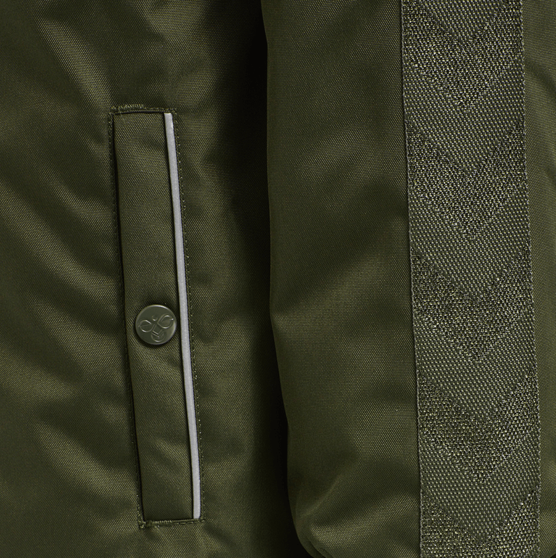 Hummel vinterjakke leaf olive night