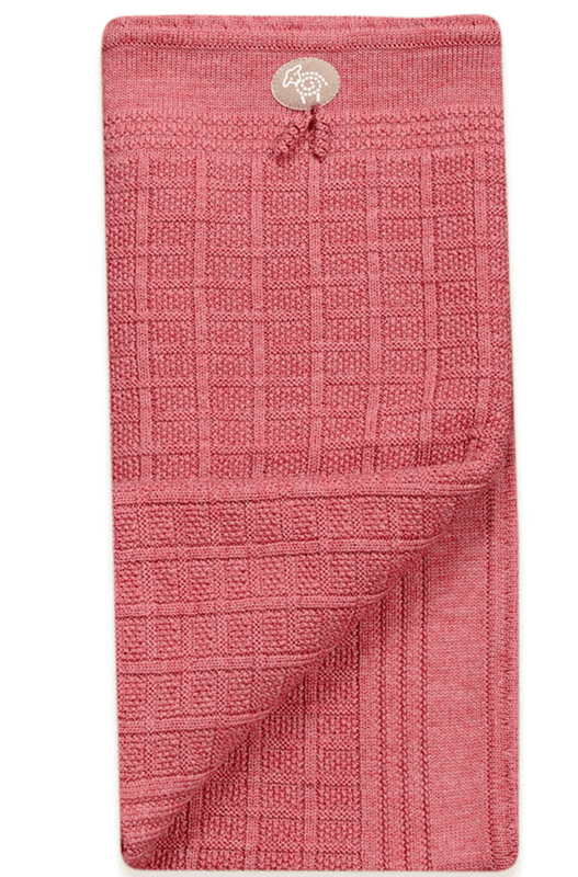 Lillelam Pledd Ull classic cerise
