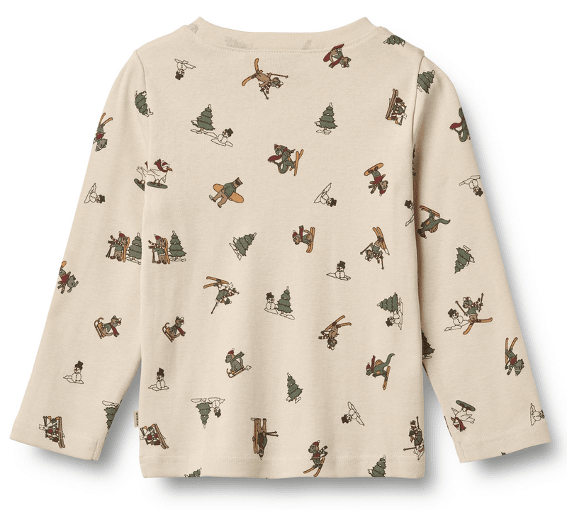 Wheat Pysjamas Milan off white winterland