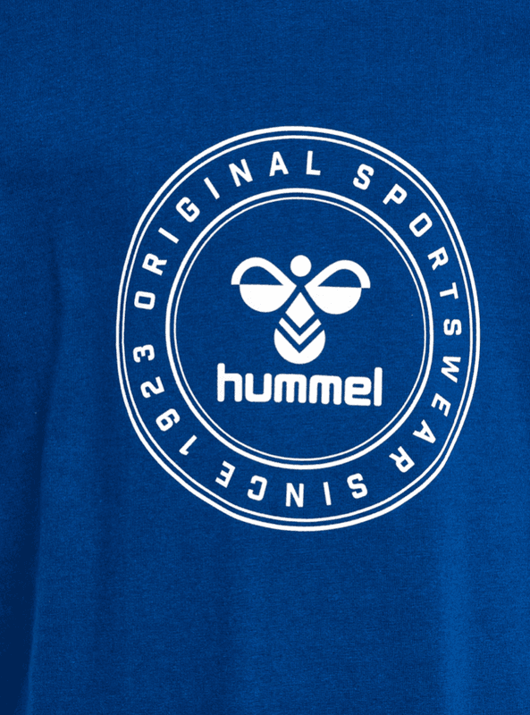 Hummel t-skjorte tres circle estate blue