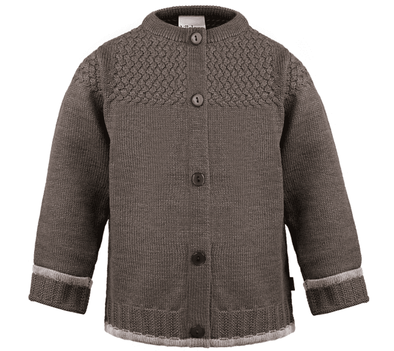 Lillelam Jakke classic ull brun