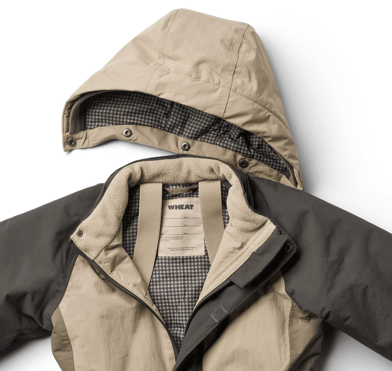 Wheat vinterdress Mulo tech grey sand