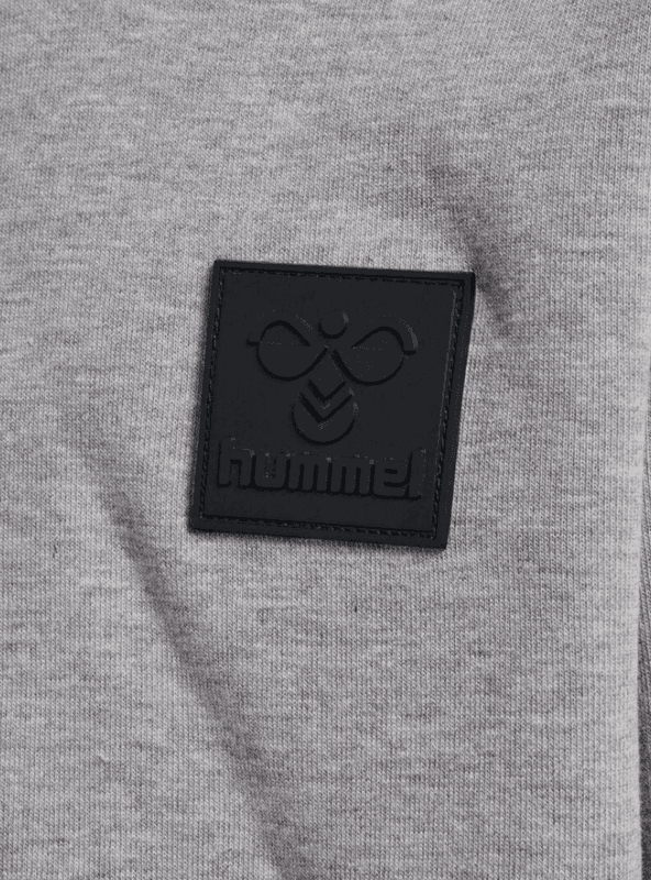 Hummel hettegenser Clean grey melange