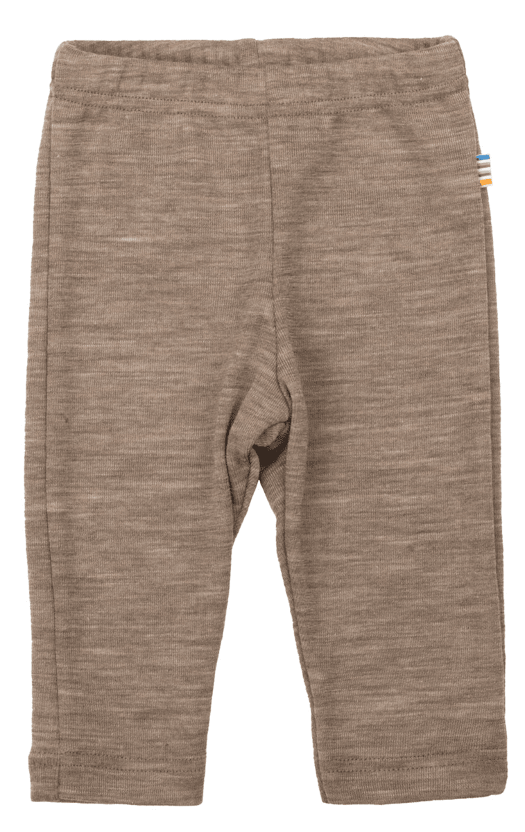 Joha leggings ull/silke beige melange