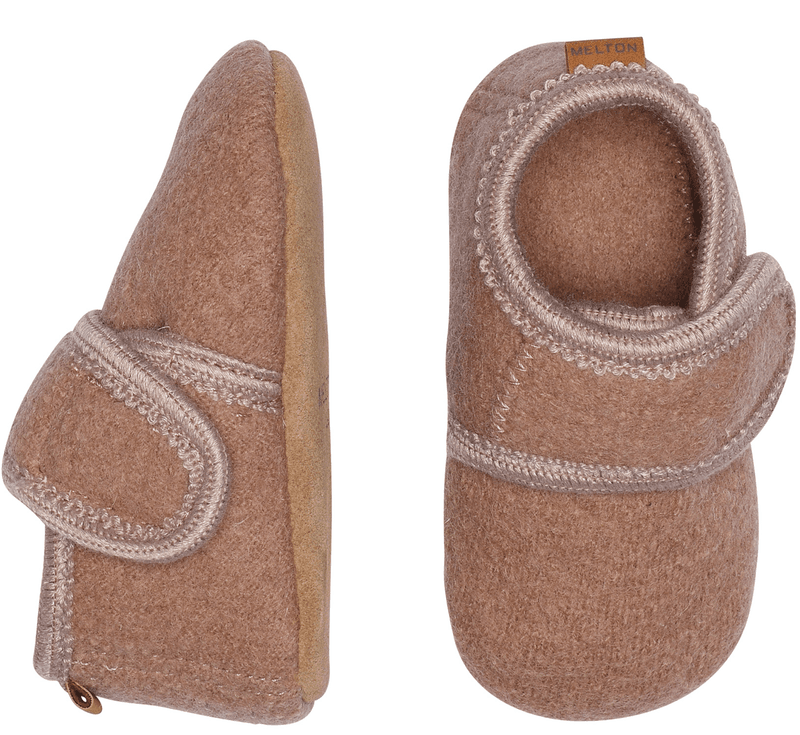 Melton ulltøffel fawn