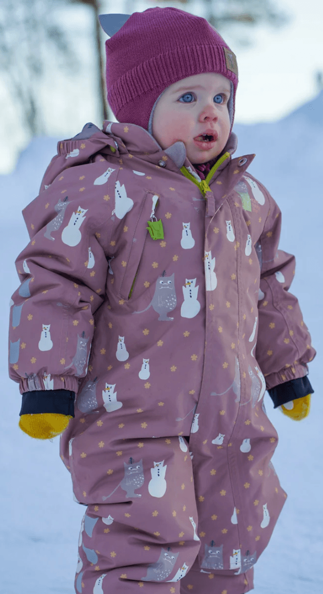 Kattnakken parkdress Snø Baby Sandeltre