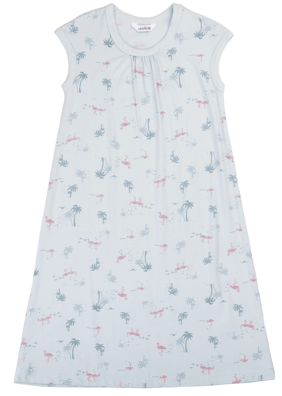 Joha nattkjole flamingo bambus