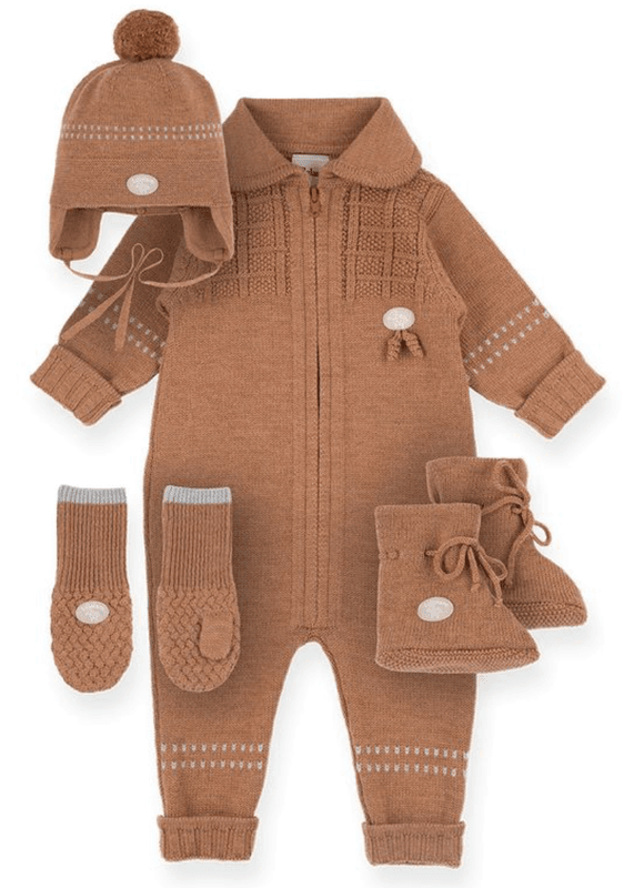 Lillelam Sparkedress Ull classic gyllenbrun