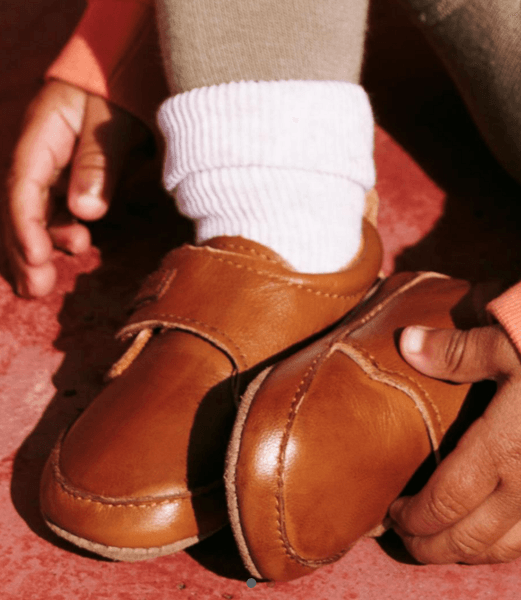 Hovedbilde Melton Skinntøffel borrelås ...