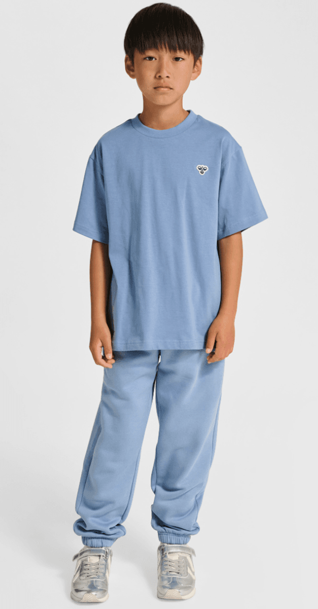 Hummel T-skjorte loose bee faded denim
