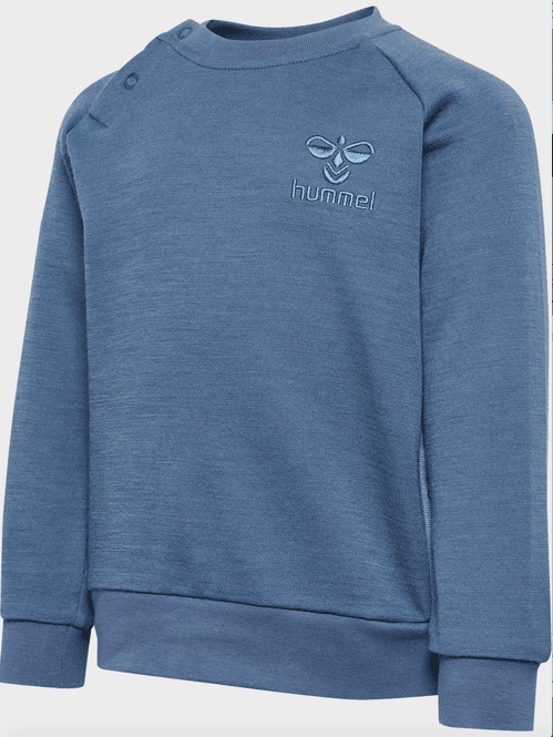 Hovedbilde Hummel genser wulbato blue ...