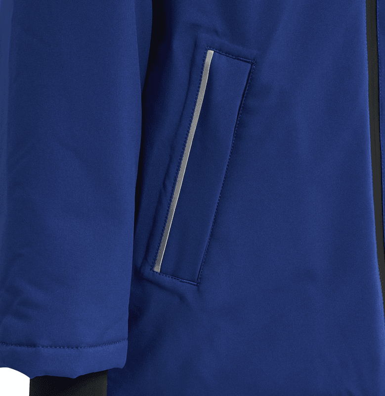 Hummel vinterjakke logan sodalite blue