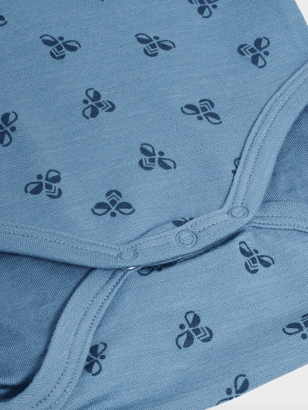 Hummel body bambo ull blue shadow