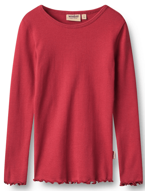 Hovedbilde Wheat Genser Ida red cherry