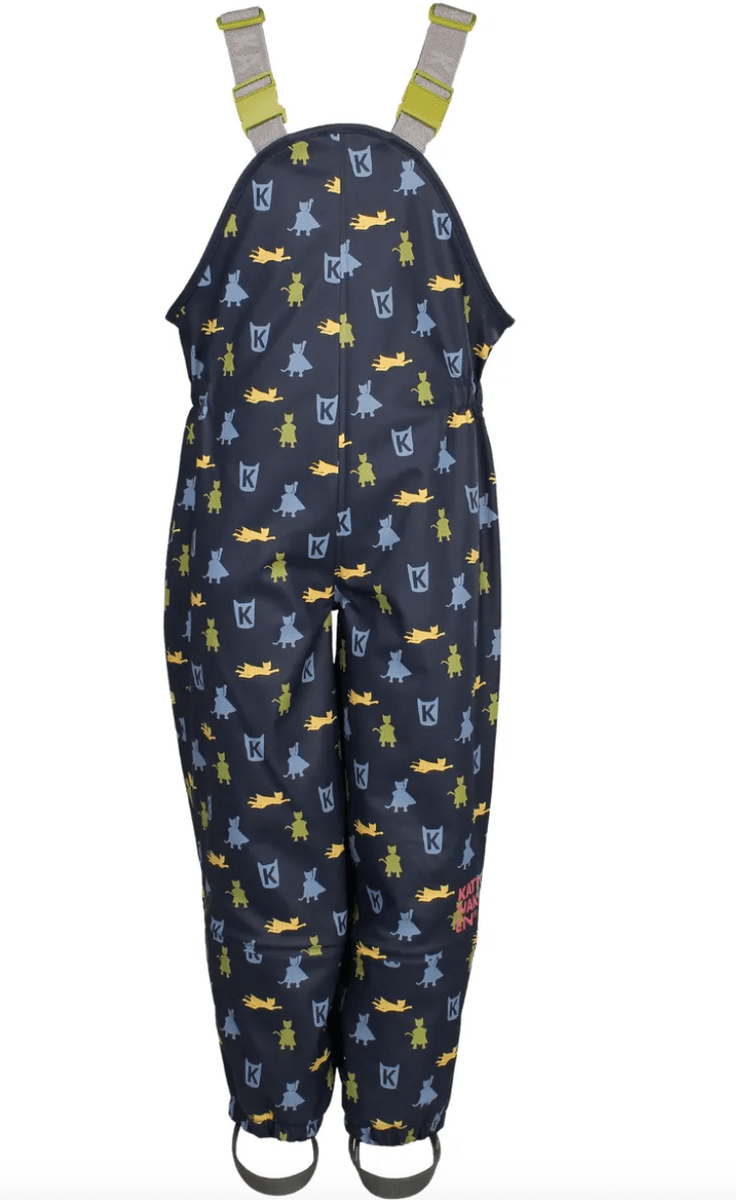 Kattnakken Regnsett Plask superhelt marine