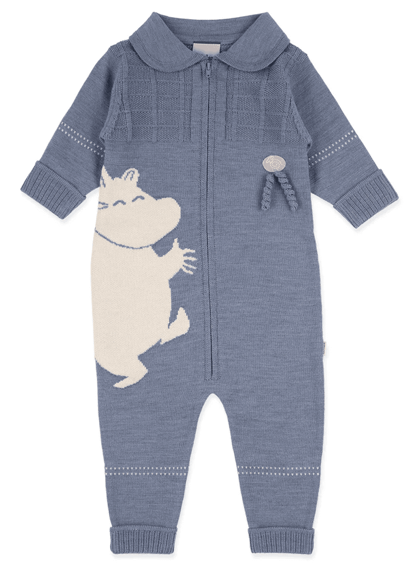 Lillelam Sparkedress moomin mellomblå