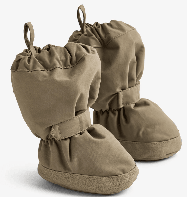 Wheat Booties tech dry wood