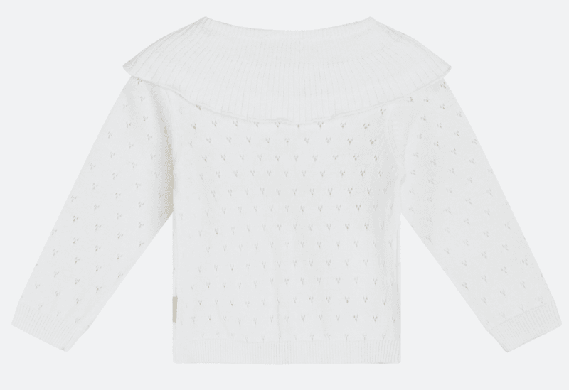 Hust and claire cardigan Pen hvit