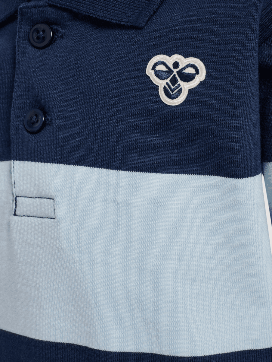 Hummel Pologenser loose stripe dress blues