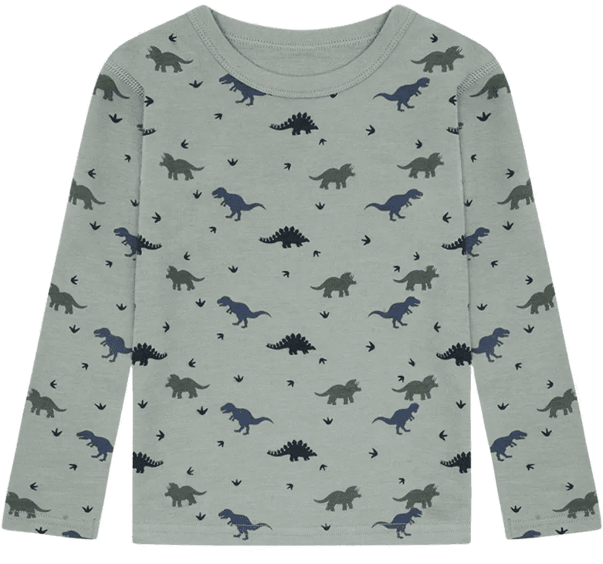 Hust and Claire Genser ull/bambus Abba Dino slate green