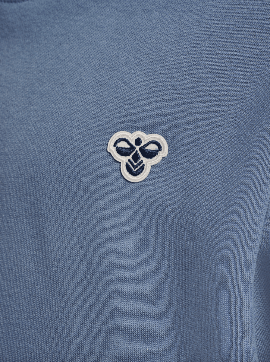 Hummel Genser loose hoodie bee flint stone
