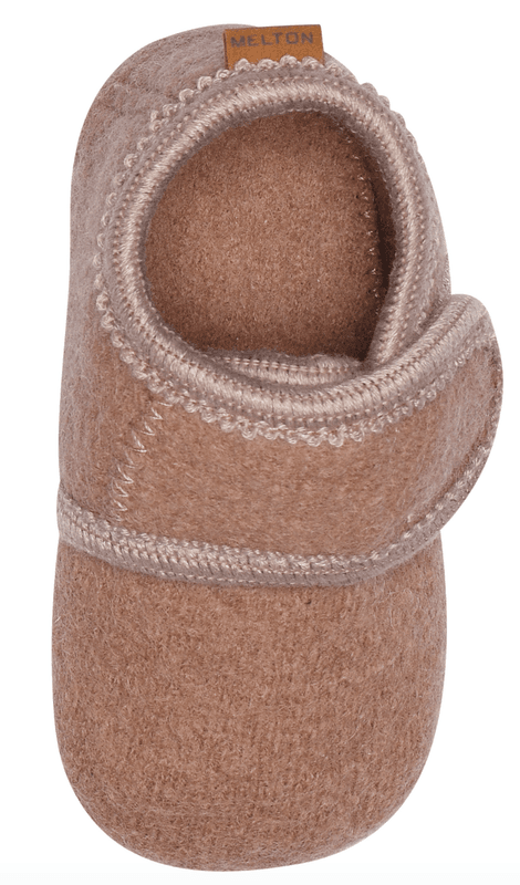 Melton ulltøffel fawn