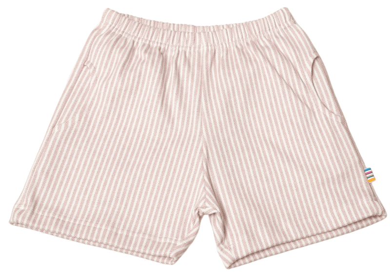 Joha shorts milk boy stripe light red