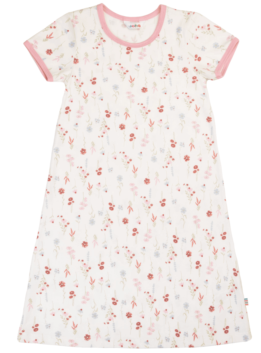 Joha Nattkjole blomster pink