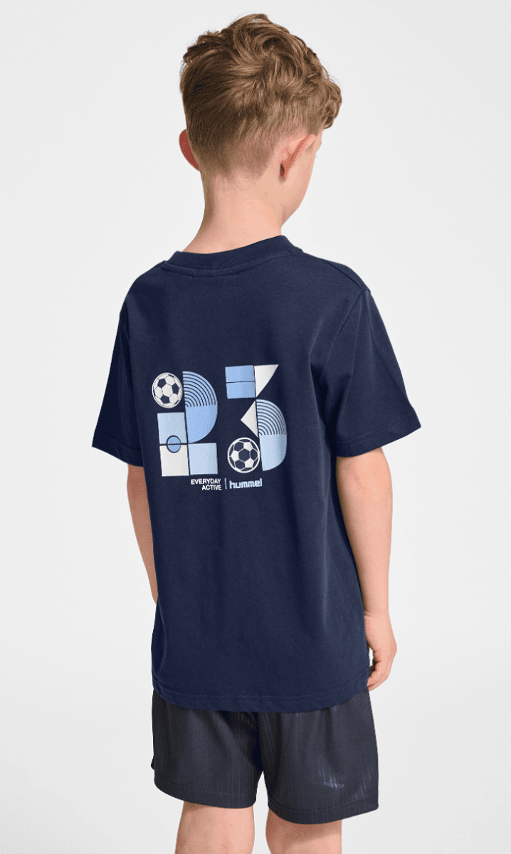 Hummel T-skjorte graphic dress blues