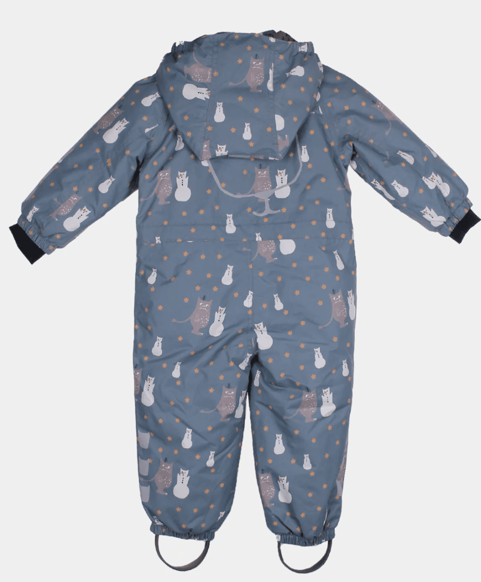 Kattnakken parkdress Snø baby hav 