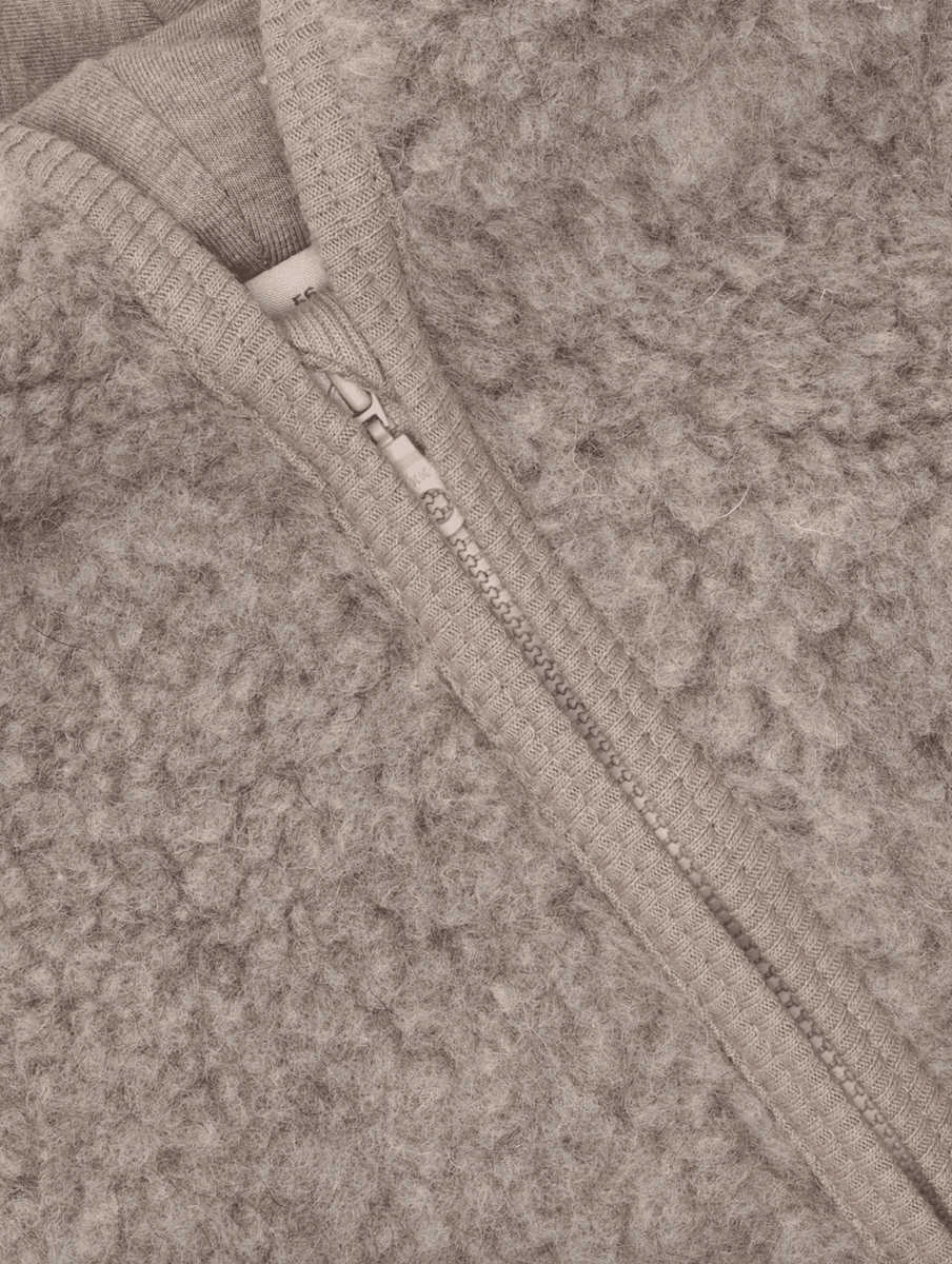 Huttelihut Heldress Ull Teddy camel melange