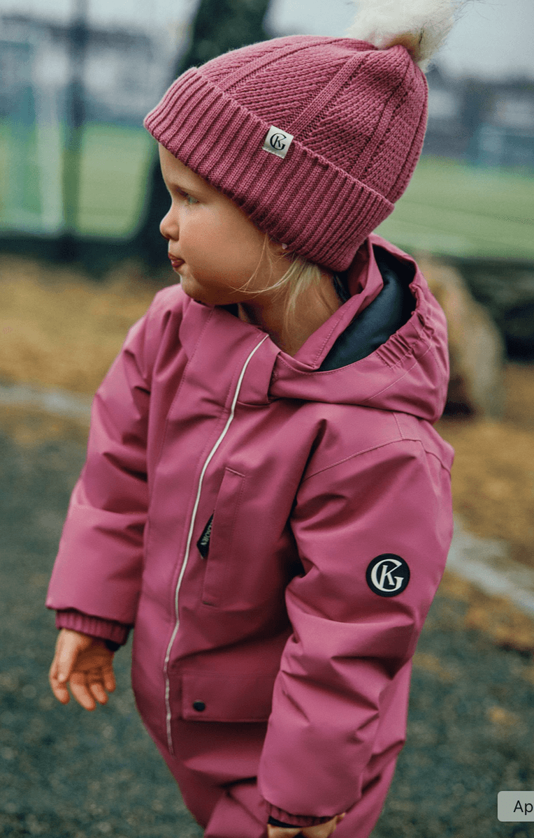 Gullkorn vinterdress monzo warm rose