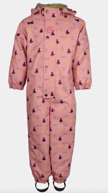 Kattnakken Helårs Regndress Hagl rosa krystall
