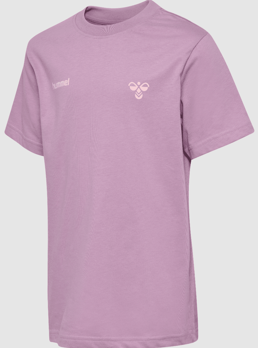 Hummel T-skjorte graphic lavender mist