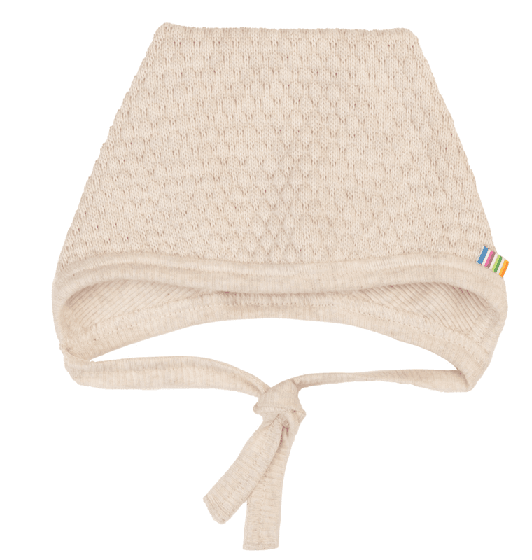Joha Lue med knytting lys beige