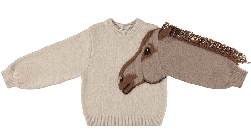 Molo genser ull gisela horse knit