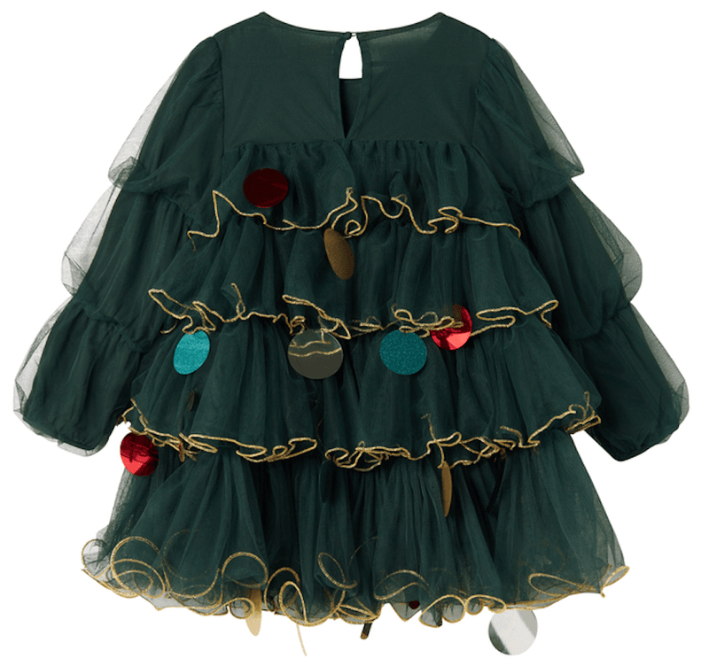 Marmar Kjole December dark leaf