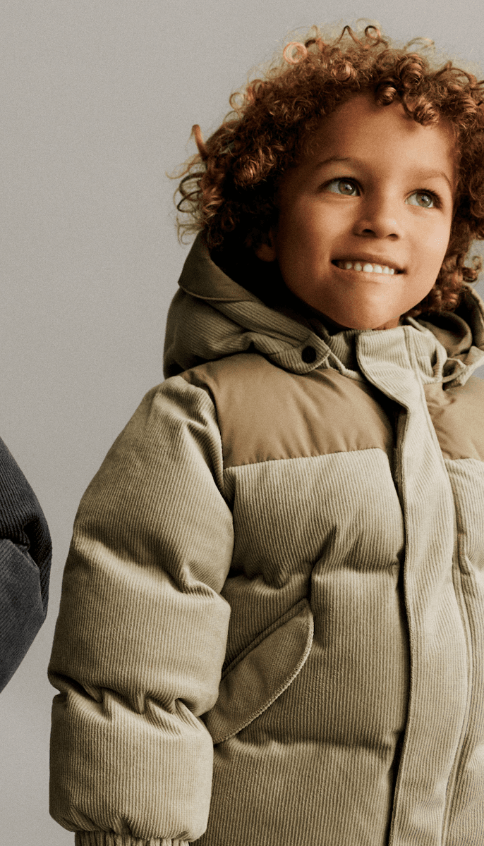 Wheat Vinterjakke Puffer Mads grey stone
