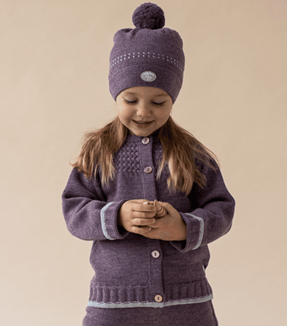 Hovedbilde Lillelam Jakke classic plomme
