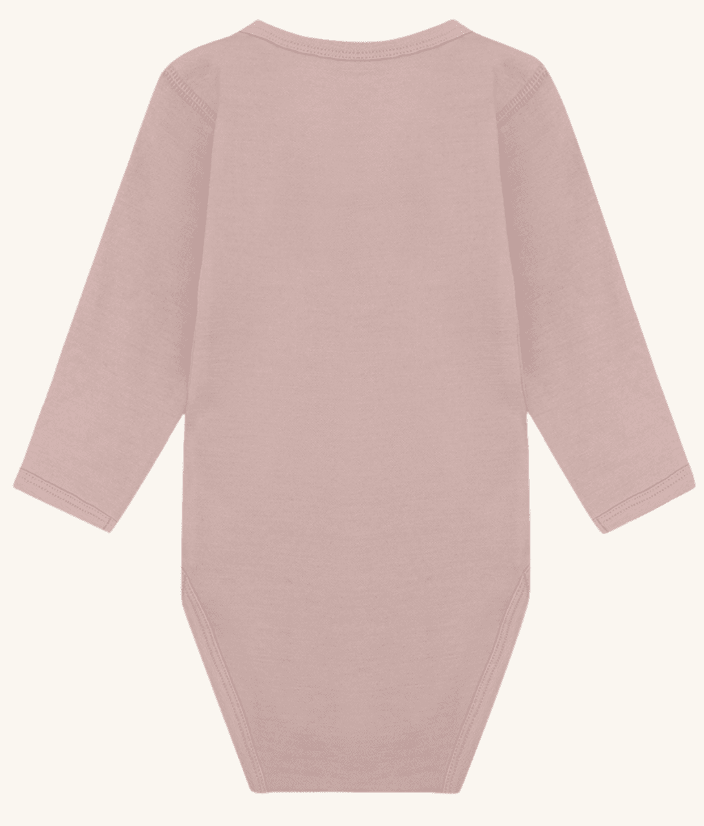 Hust and Claire Body ull/bambus Baloo Teddy dusty rose