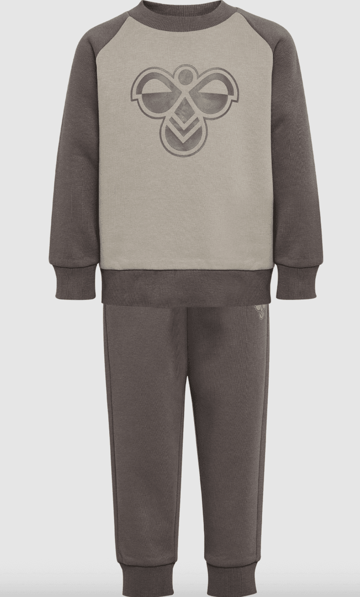Hummel Mini reg bumble sett dark gull grey