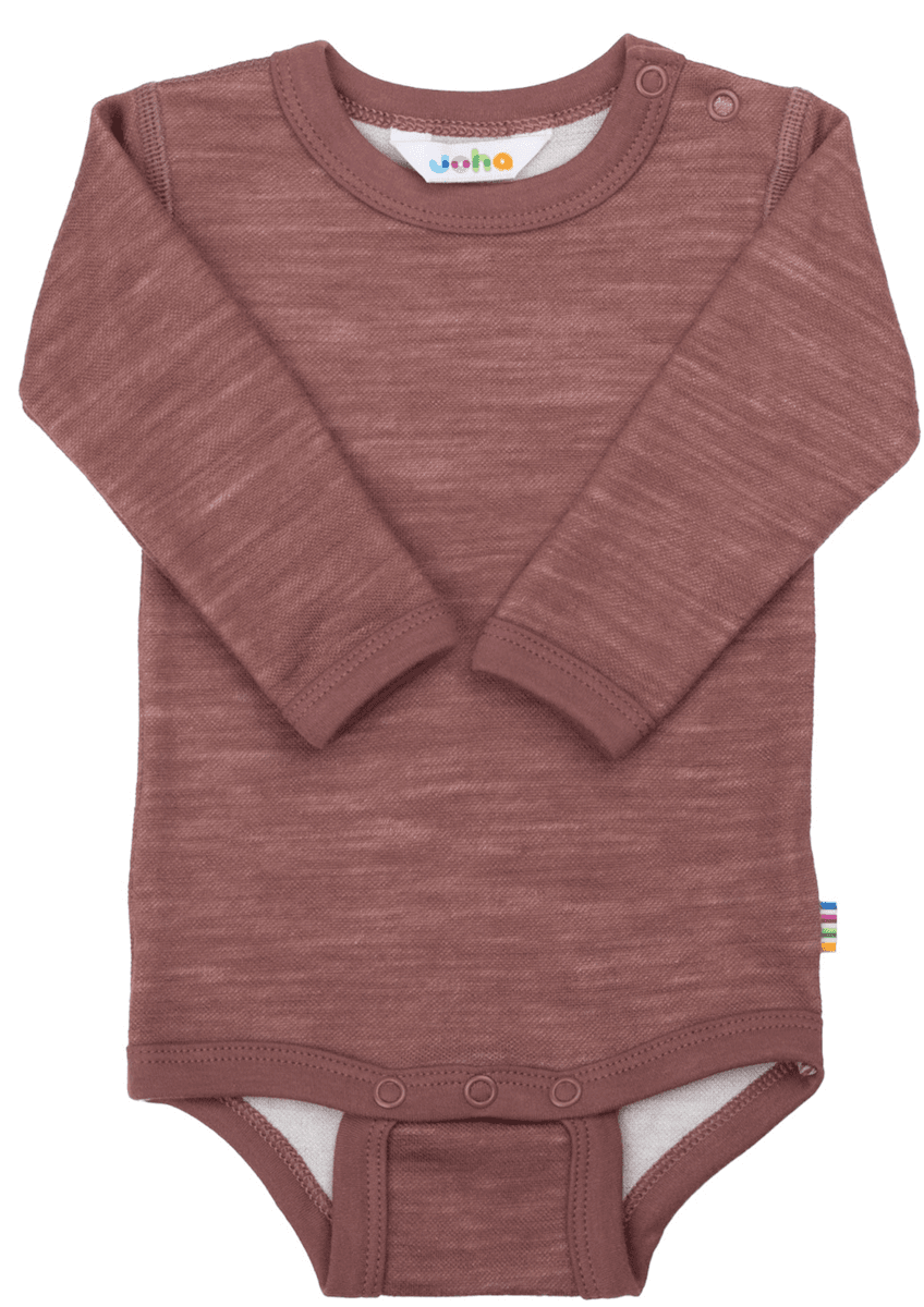 Joha body ull/bambus dark rose