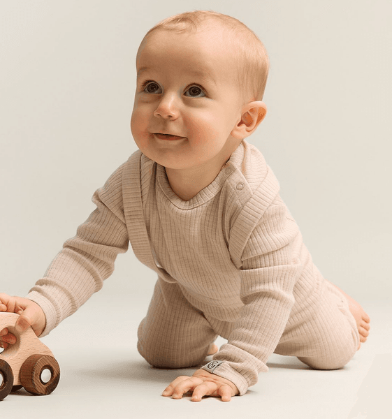 Hovedbilde Gullkorn Chalk ull body beige