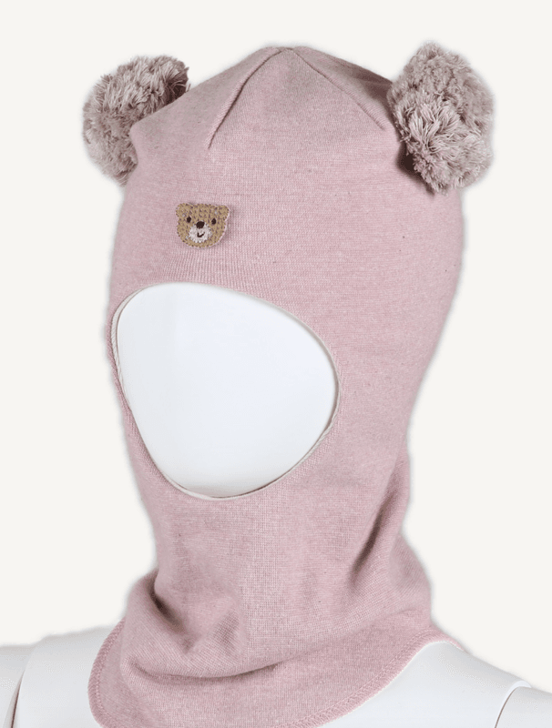 Kivat Balaklava cotwool teddy lyserosa