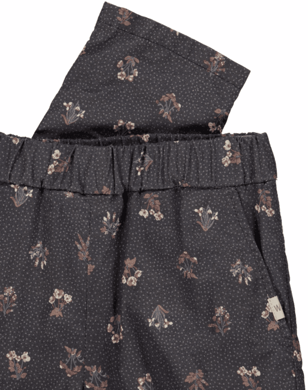 Wheat bukse carla black flowers
