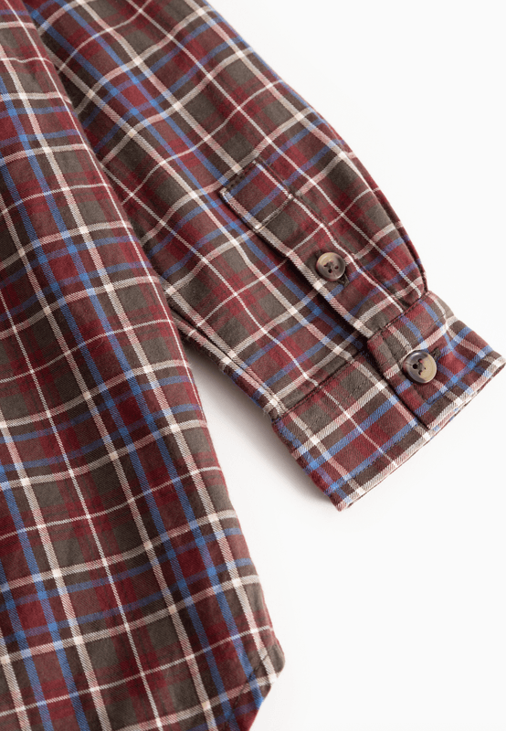 Marmar Skjorte Tommy chocolate check
