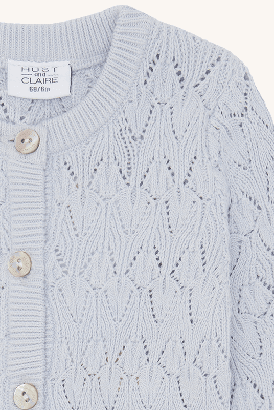 Hust and claire cardigan Cilja winter sky