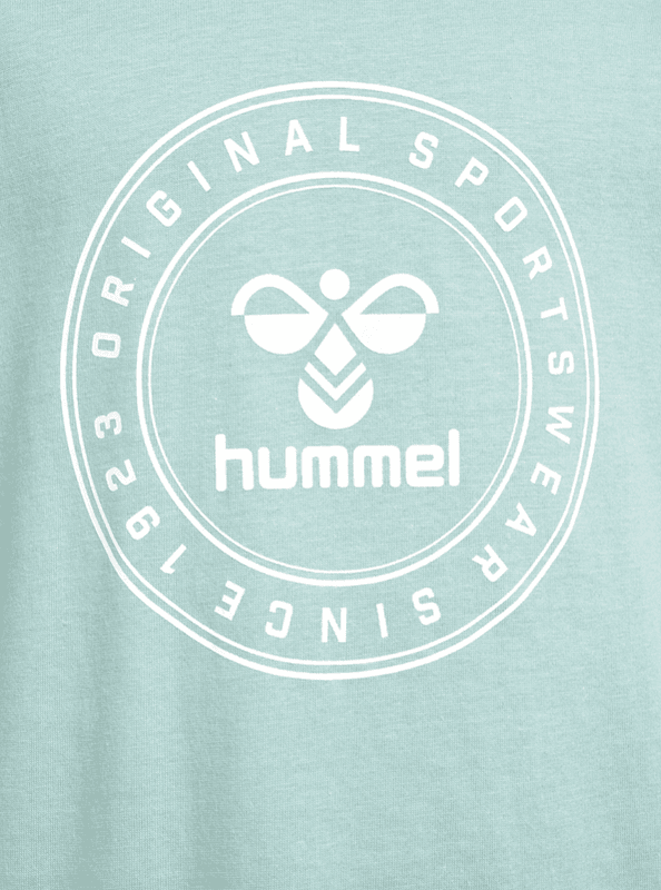 Hummel t-skjorte tres circle blue surf